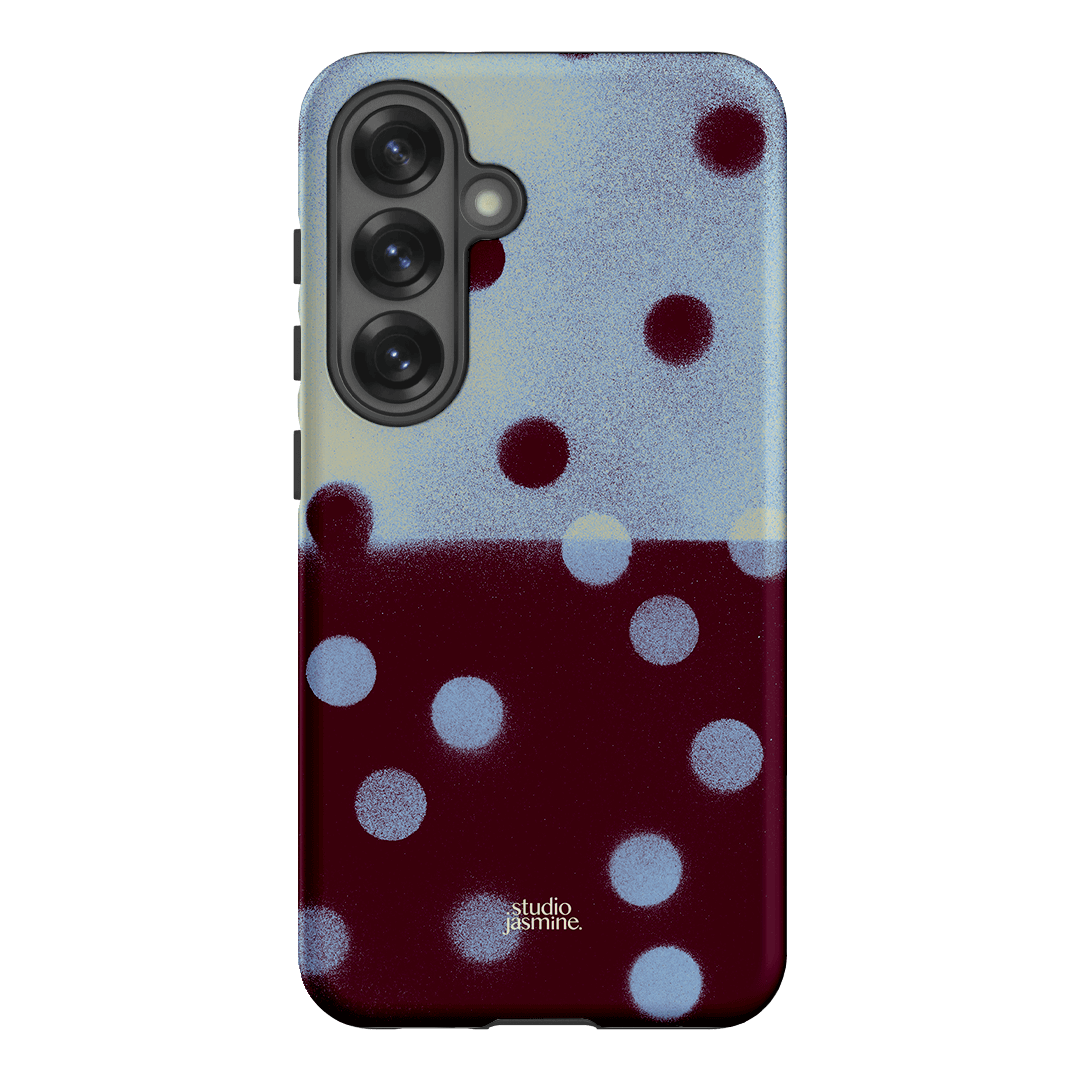 Plum Polka Dot