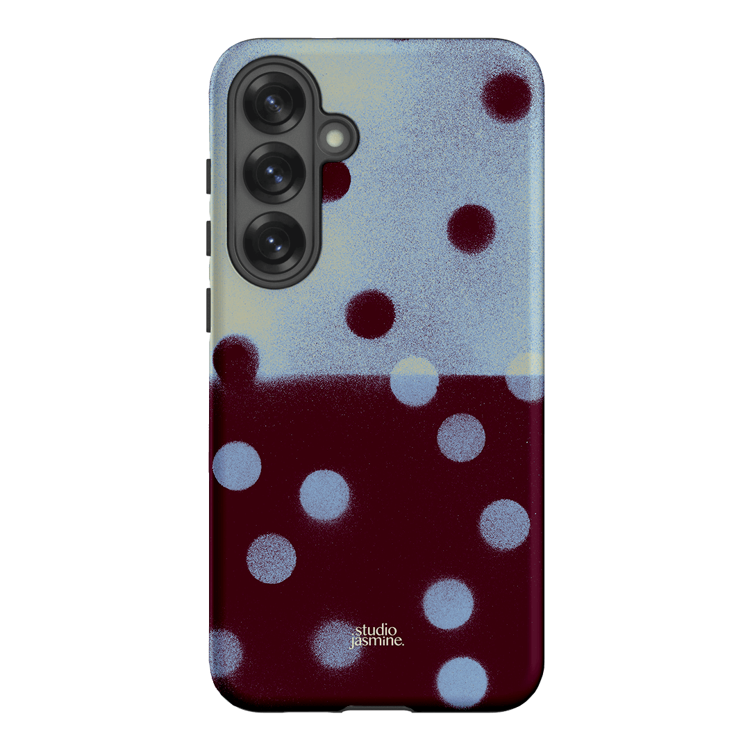 Plum Polka Dot
