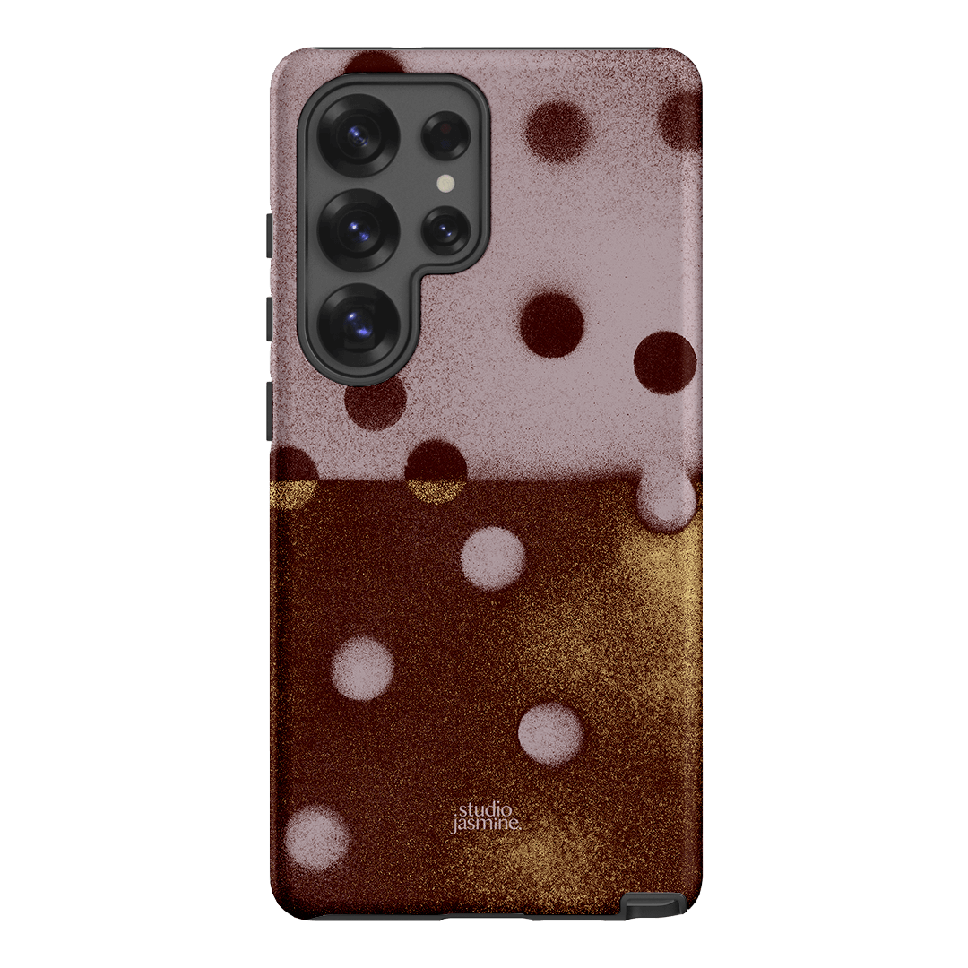Rust Polka Dot