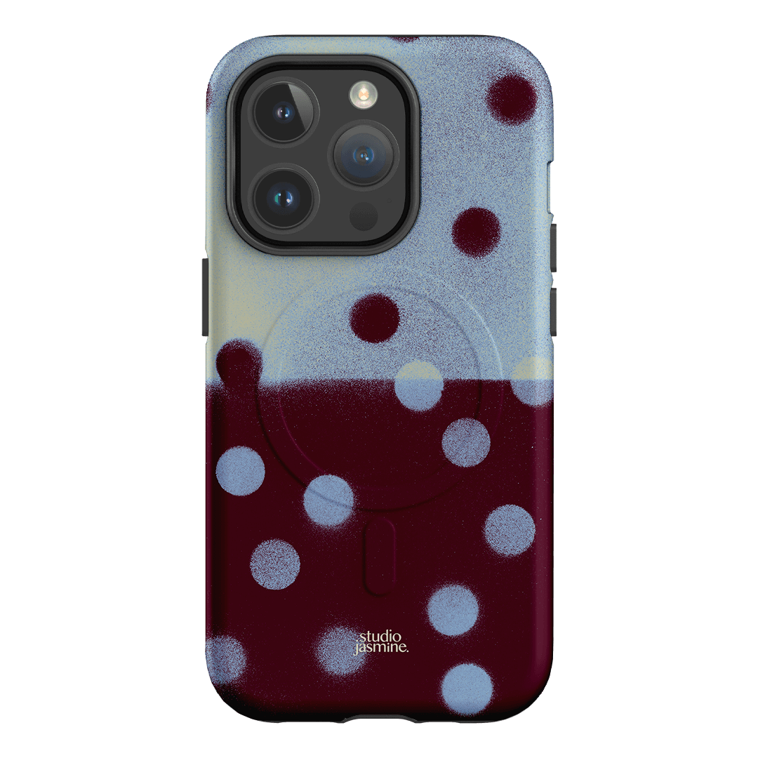 Plum Polka Dot