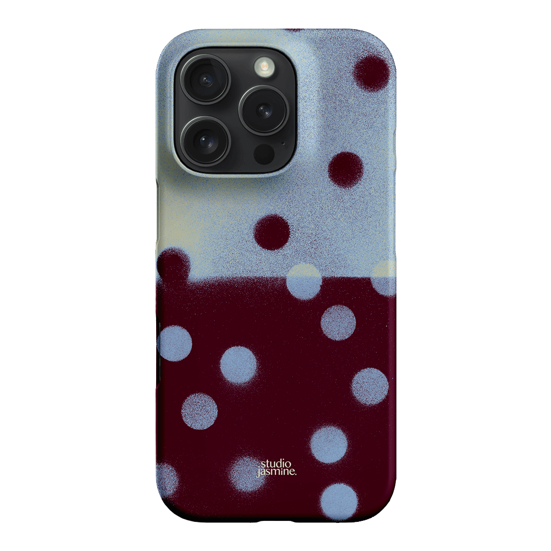 Plum Polka Dot