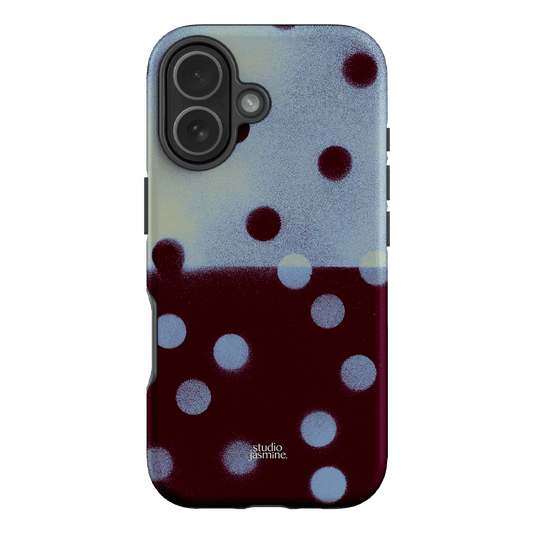 Plum Polka Dot