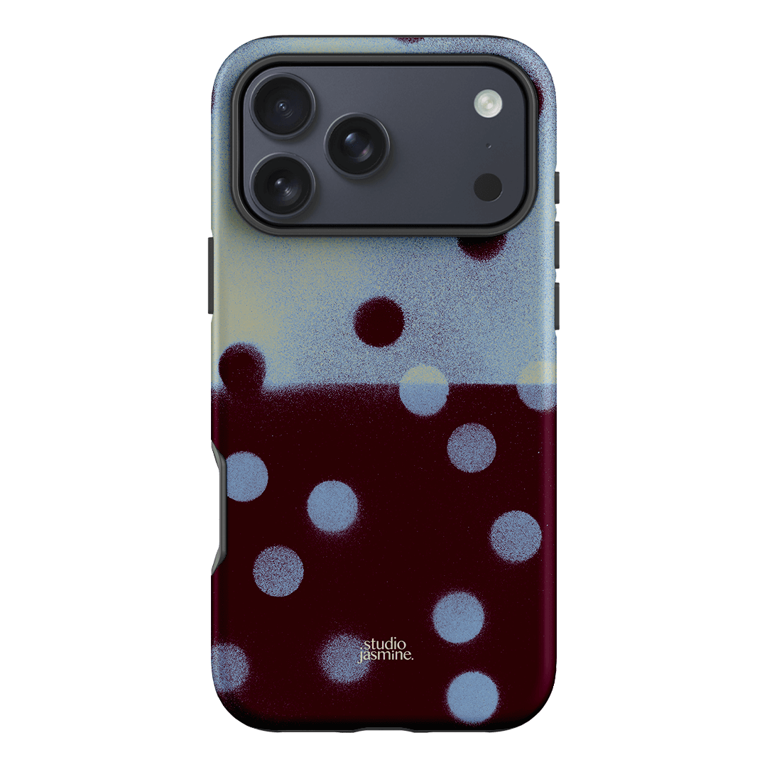 Plum Polka Dot